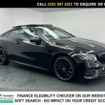 Used 2018 BLACK MERCEDES-BENZ E-CLASS Coupe 2.0 E220d AMG Line (Premium Plus) Coupe 2dr Diesel G-Tronic+ Euro 6 (s/s) (194 ps) (reg. 2018-06-21) for sale in Manchester