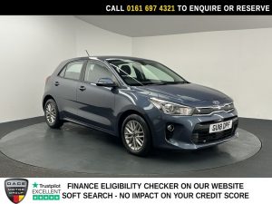 Used 2018 BLUE KIA RIO Hatchback 1.0 T-GDi 2 Hatchback 5dr Petrol Manual Euro 6 (s/s) (99 bhp) (reg. 2018-03-16) for sale in Manchester