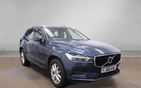 Used 2018 BLUE VOLVO XC60 SUV 2.0 D4 Momentum SUV 5dr Diesel Auto AWD Euro 6 (s/s) (190 ps) (reg. 2018-10-15) for sale in Altrincham