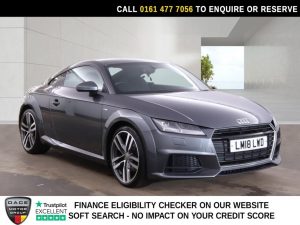 Used 2018 GREY AUDI TT Coupe 1.8 TFSI S line Coupe 3dr Petrol Manual Euro 6 (s/s) (180 ps) (reg. 2018-04-27) for sale in Stockport