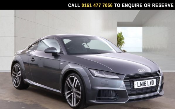 Used 2018 GREY AUDI TT Coupe 1.8 TFSI S line Coupe 3dr Petrol Manual Euro 6 (s/s) (180 ps) (reg. 2018-04-27) for sale in Stockport