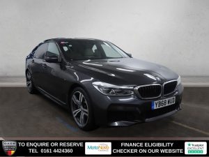 Used 2018 GREY BMW 6 SERIES GRAN TURISMO Hatchback 2.0 620d M Sport GT 5dr Diesel Auto Euro 6 (s/s) (190 ps) (reg. 2018-11-19) for sale in Altrincham