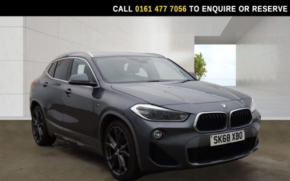 Used 2018 GREY BMW X2 SUV 2.0 20d M Sport X SUV 5dr Diesel Auto xDrive Euro 6 (s/s) (190 ps) (reg. 2018-09-22) for sale in Stockport