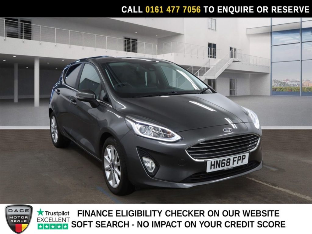 Used 2018 GREY FORD FIESTA Hatchback 1.0T EcoBoost GPF Titanium X Hatchback 5dr Petrol Manual Euro 6 (s/s) (125 ps) (reg. 2018-11-28) for sale in Stockport