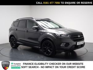 Used 2018 GREY FORD KUGA SUV 1.5T EcoBoost ST-Line SUV 5dr Petrol Manual Euro 6 (s/s) (150 ps) (reg. 2018-03-20) for sale in Stockport