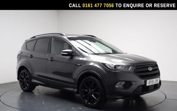 Used 2018 GREY FORD KUGA SUV 1.5T EcoBoost ST-Line SUV 5dr Petrol Manual Euro 6 (s/s) (150 ps) (reg. 2018-03-20) for sale in Stockport