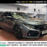Used 2018 GREY HONDA CIVIC Hatchback 1.5 VTEC Turbo GPF Sport Hatchback 5dr Petrol Manual Euro 6 (s/s) (182 ps) (reg. 2018-08-13) for sale in Stockport