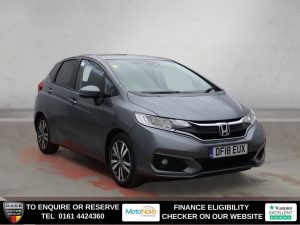 Used 2018 GREY HONDA JAZZ Hatchback 1.3 i-VTEC EX Navi Hatchback 5dr Petrol Manual Euro 6 (s/s) (102 ps) (reg. 2018-08-06) for sale in Altrincham
