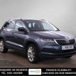 Used 2018 GREY SKODA KAROQ SUV 1.6 TDI SE L SUV 5dr Diesel Manual Euro 6 (s/s) (115 ps) (reg. 2018-12-07) for sale in Altrincham