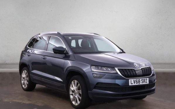 Used 2018 GREY SKODA KAROQ SUV 1.6 TDI SE L SUV 5dr Diesel Manual Euro 6 (s/s) (115 ps) (reg. 2018-12-07) for sale in Altrincham