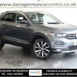 Used 2018 GREY VOLKSWAGEN T-ROC SUV 1.0 TSI SEL SUV 5dr Petrol Manual Euro 6 (s/s) (115 ps) (reg. 2018-11-29) for sale in Altrincham