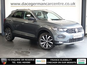 Used 2018 GREY VOLKSWAGEN T-ROC SUV 1.0 TSI SEL SUV 5dr Petrol Manual Euro 6 (s/s) (115 ps) (reg. 2018-11-29) for sale in Altrincham