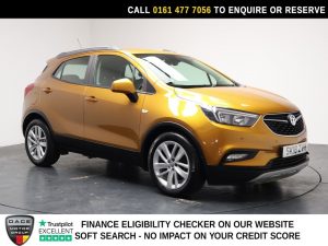 Used 2018 ORANGE VAUXHALL MOKKA X SUV 1.4i Turbo Design Nav SUV 5dr Petrol Auto Euro 6 (140 ps) (reg. 2018-06-08) for sale in Stockport