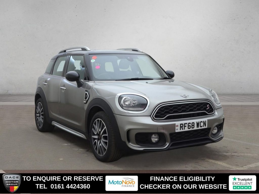 Used 2018 SILVER MINI COUNTRYMAN SUV 2.0 Cooper S Sport SUV 5dr Petrol Steptronic Euro 6 (s/s) (192 ps) (reg. 2018-12-21) for sale in Altrincham