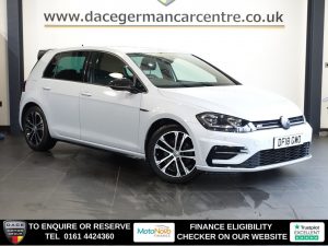 Used 2018 SILVER VOLKSWAGEN GOLF Hatchback 1.5 TSI EVO R-Line Hatchback 5dr Petrol DSG Euro 6 (s/s) (150 ps) (reg. 2018-07-12) for sale in Altrincham
