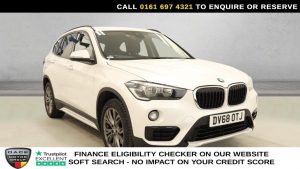 Used 2018 WHITE BMW X1 SUV 2.0 20d Sport SUV 5dr Diesel Auto xDrive Euro 6 (s/s) (190 ps) (reg. 2018-09-19) for sale in Manchester
