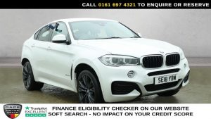 Used 2018 WHITE BMW X6 SUV 3.0 30d M Sport Edition SUV 5dr Diesel Auto xDrive Euro 6 (s/s) (258 ps) (reg. 2018-05-31) for sale in Manchester
