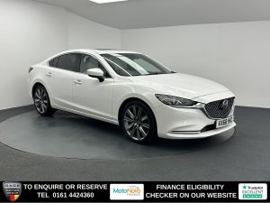Used 2018 WHITE MAZDA MAZDA6 Saloon 2.2 SKYACTIV-D GT Sport Nav+ Saloon 4dr Diesel Auto Euro 6 (s/s) (184 ps) (reg. 2018-09-04) for sale in Manchester