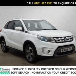 Used 2018 WHITE SUZUKI VITARA SUV 1.6 SZ5 SUV 5dr Petrol Manual Euro 6 (s/s) (120 ps) (reg. 2018-04-18) for sale in Manchester