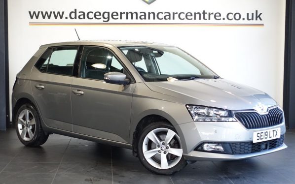 Used 2019 BEIGE SKODA FABIA Hatchback 1.0 TSI SE L Hatchback 5dr Petrol DSG Euro 6 (s/s) (110 ps) (reg. 2019-06-22) for sale in Altrincham