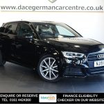 Used 2019 BLACK AUDI A3 Hatchback 1.0 TFSI 30 Black Edition Sportback 5dr Petrol Manual Euro 6 (s/s) (116 ps) (reg. 2019-03-25) for sale in Altrincham
