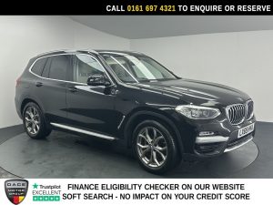 Used 2019 BLACK BMW X3 SUV 2.0 20d xLine SUV 5dr Diesel Auto xDrive Euro 6 (s/s) (190 ps) (reg. 2019-09-26) for sale in Manchester