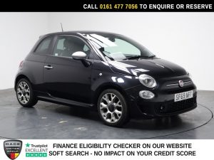 Used 2019 BLACK FIAT 500 Hatchback 1.2 Rock Star Hatchback 3dr Petrol Manual Euro 6 (s/s) (69 bhp) (reg. 2019-11-18) for sale in Stockport