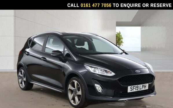 Used 2019 BLACK FORD FIESTA Hatchback 1.0T EcoBoost GPF Active 1 Hatchback 5dr Petrol Manual Euro 6 (s/s) (125 ps) (reg. 2019-06-28) for sale in Stockport