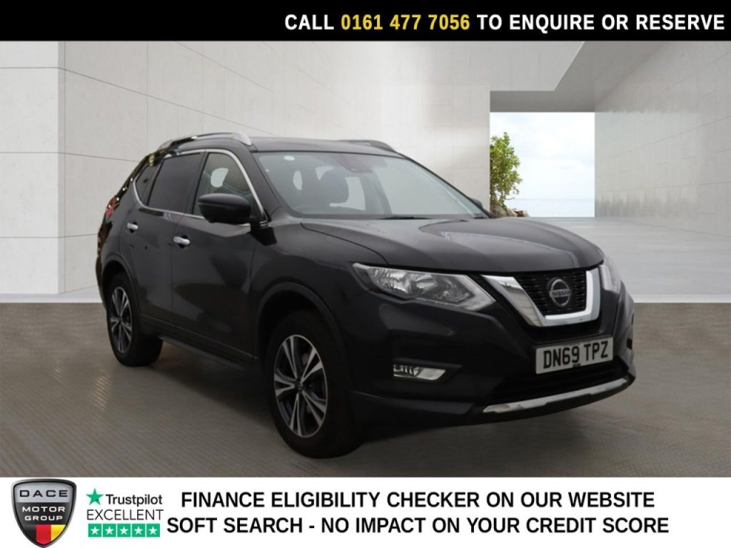 Used 2019 BLACK NISSAN X-TRAIL SUV 1.3 DIG-T N-Connecta SUV 5dr Petrol DCT Auto Euro 6 (s/s) (160 ps) (reg. 2019-10-25) for sale in Stockport