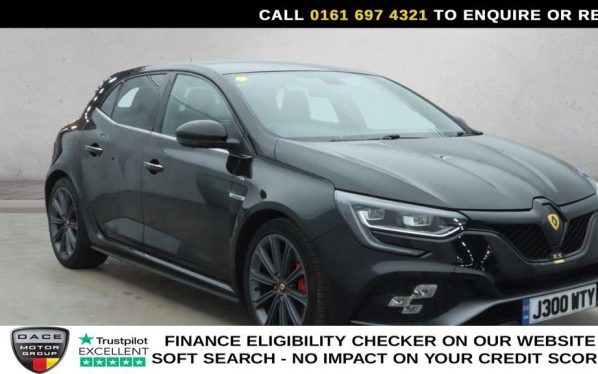 Used 2019 BLACK RENAULT MEGANE Hatchback 1.8T GPF R.S.280 Hatchback 5dr Petrol Manual Euro 6 (s/s) (280 ps) (reg. 2019-06-28) for sale in Manchester