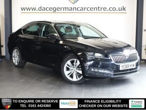 Used 2019 BLACK SKODA SUPERB Hatchback 2.0 TSI SE L Hatchback 5dr Petrol DSG Euro 6 (s/s) (190 ps) (reg. 2019-12-31) for sale in Altrincham