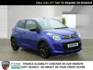 Used 2019 BLUE CITROEN C1 Hatchback 1.0 VTi Urban Ride Hatchback 5dr Petrol Manual Euro 6 (72 ps) (reg. 2019-03-30) for sale in Stockport