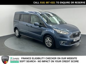Used 2019 BLUE FORD GRAND TOURNEO CONNECT MPV 1.5 EcoBlue Titanium MPV 5dr Diesel Manual Euro 6 (s/s) (120 ps) (reg. 2019-09-27) for sale in Manchester