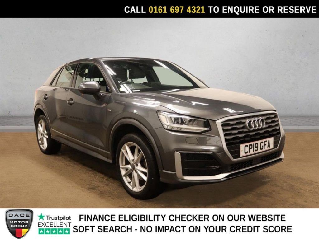 Used 2019 GREY AUDI Q2 SUV 1.5 TFSI CoD 35 S line SUV 5dr Petrol S Tronic Euro 6 (s/s) (150 ps) (reg. 2019-04-18) for sale in Manchester