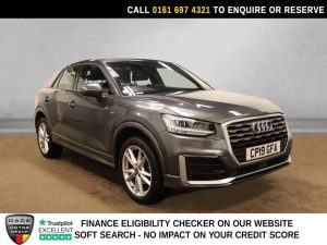 Used 2019 GREY AUDI Q2 SUV 1.5 TFSI CoD 35 S line SUV 5dr Petrol S Tronic Euro 6 (s/s) (150 ps) (reg. 2019-04-18) for sale in Manchester