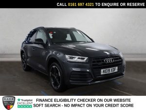 Used 2019 GREY AUDI Q5 SUV 2.0 TDI 40 Black Edition SUV 5dr Diesel S Tronic quattro Euro 6 (s/s) (190 ps) (reg. 2019-07-31) for sale in Manchester