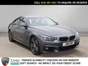 Used 2019 GREY BMW 4 SERIES GRAN COUPE Hatchback 3.0 430d M Sport Hatchback 5dr Diesel Auto Euro 6 (s/s) (258 ps) (reg. 2019-01-18) for sale in Manchester