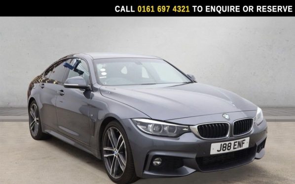 Used 2019 GREY BMW 4 SERIES GRAN COUPE Hatchback 3.0 430d M Sport Hatchback 5dr Diesel Auto Euro 6 (s/s) (258 ps) (reg. 2019-01-18) for sale in Manchester