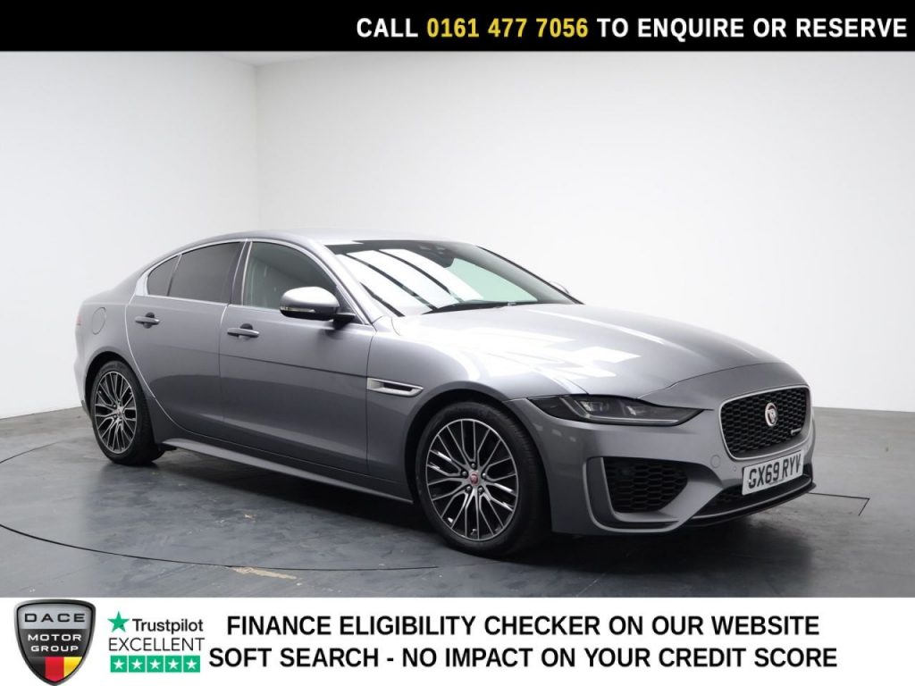 Used 2019 GREY JAGUAR XE Saloon 2.0 P250i R-Dynamic S Saloon 4dr Petrol Auto Euro 6 (s/s) (250 ps) (reg. 2019-09-25) for sale in Stockport