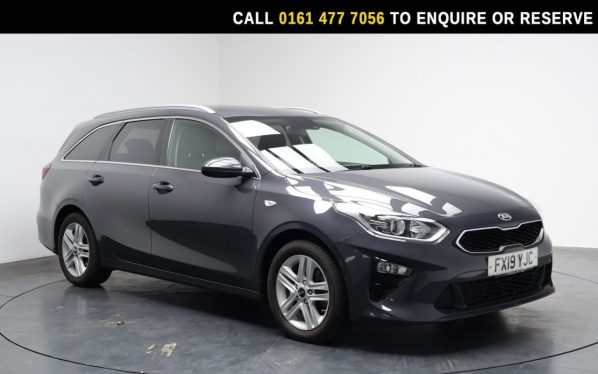 Used 2019 GREY KIA CEED Estate 1.0 T-GDi ECO 2 Sportswagon 5dr Petrol Manual Euro 6 (s/s) (118 bhp) (reg. 2019-03-19) for sale in Stockport