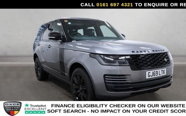 Used 2019 GREY LAND ROVER RANGE ROVER SUV 3.0 SD V6 Vogue SUV 5dr Diesel Auto 4WD Euro 6 (s/s) (275 ps) (reg. 2019-09-13) for sale in Manchester