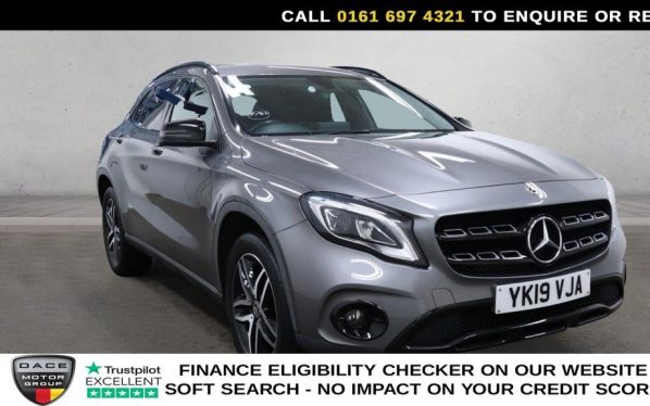 Used 2019 GREY MERCEDES-BENZ GLA SUV 1.6 GLA180 Urban Edition SUV 5dr Petrol 7G-DCT Euro 6 (s/s) (122 ps) (reg. 2019-03-13) for sale in Manchester