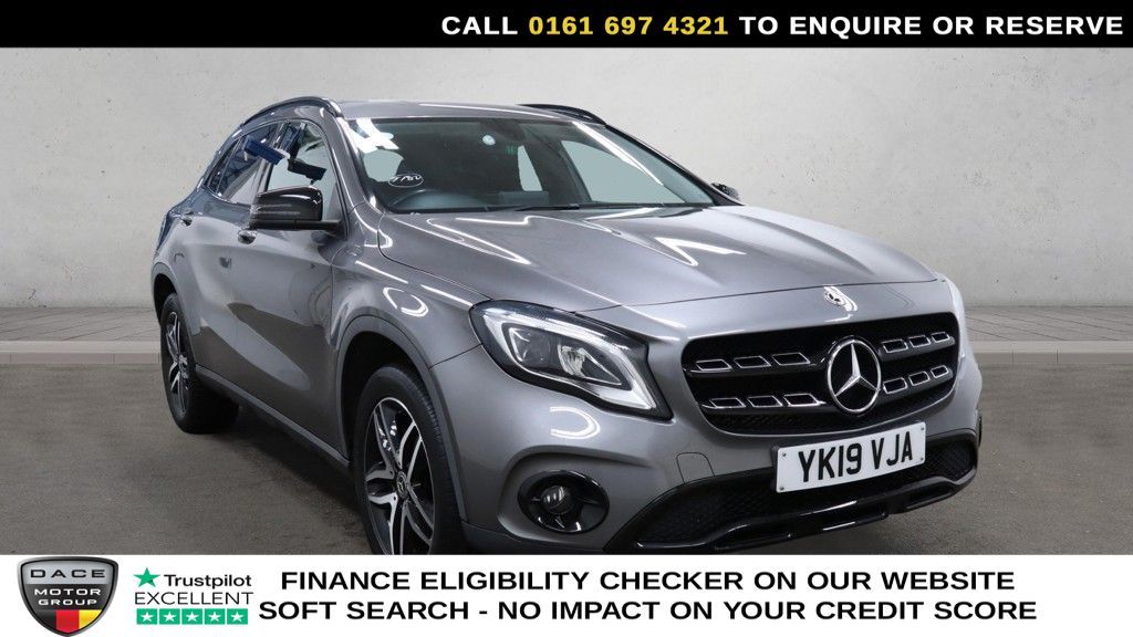 Used 2019 GREY MERCEDES-BENZ GLA SUV 1.6 GLA180 Urban Edition SUV 5dr Petrol 7G-DCT Euro 6 (s/s) (122 ps) (reg. 2019-03-13) for sale in Manchester