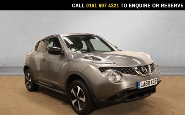 Used 2019 GREY NISSAN JUKE SUV 1.6 Bose Personal Edition SUV 5dr Petrol Manual Euro 6 (112 ps) (reg. 2019-01-31) for sale in Manchester