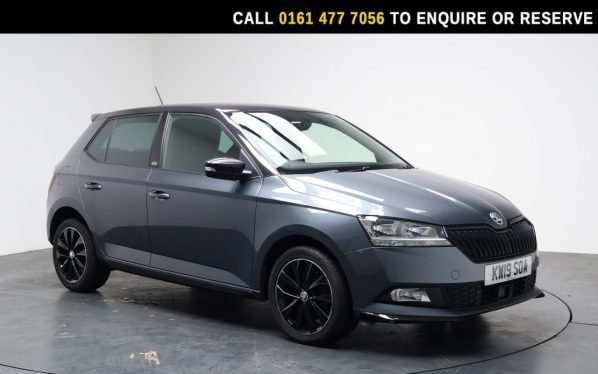 Used 2019 GREY SKODA FABIA Hatchback 1.0 TSI Monte Carlo Hatchback 5dr Petrol DSG Euro 6 (s/s) (110 ps) (reg. 2019-05-10) for sale in Stockport