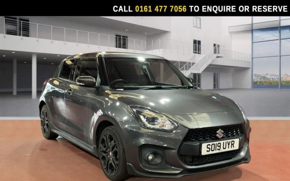 Used 2019 GREY SUZUKI SWIFT Hatchback 1.4 Boosterjet Sport Hatchback 5dr Petrol Manual Euro 6 (s/s) (140 ps) (reg. 2019-06-06) for sale in Stockport
