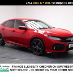 Used 2019 RED HONDA CIVIC Hatchback 1.5 VTEC Turbo GPF Sport Hatchback 5dr Petrol Manual Euro 6 (s/s) (182 ps) (reg. 2019-03-14) for sale in Stockport