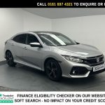 Used 2019 SILVER HONDA CIVIC Hatchback 1.0 VTEC Turbo EX Hatchback 5dr Petrol Manual Euro 6 (s/s) (129 ps) (reg. 2019-01-03) for sale in Manchester