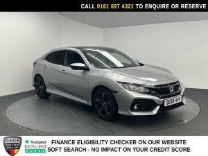 Used 2019 SILVER HONDA CIVIC Hatchback 1.0 VTEC Turbo EX Hatchback 5dr Petrol Manual Euro 6 (s/s) (129 ps) (reg. 2019-01-03) for sale in Manchester