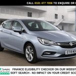 Used 2019 SILVER VAUXHALL ASTRA Hatchback 1.4i Turbo GPF SRi Hatchback 5dr Petrol Auto Euro 6 (s/s) (150 ps) (reg. 2019-06-28) for sale in Stockport